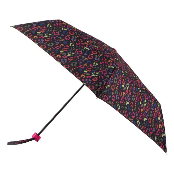 totes ECO-BRELLA&#174; Supermini Multicolour Panther Print Umbrella (3 Section)