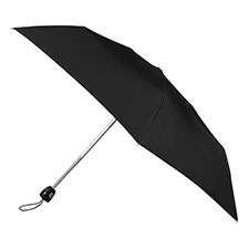 totes ECO-BRELLA® Auto Open/Close  Black Umbrella Black
