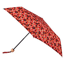 totes ECO-BRELLA® Supermini Wild Leopard Print Umbrella