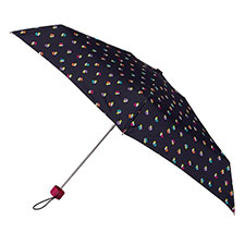 totes ECO-BRELLA&#174; Compact Round French Flowers Print Umbrella (5 Section)