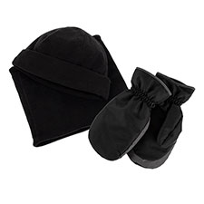 totes Mens Cold Weather Thermal Glove Gift Set Black