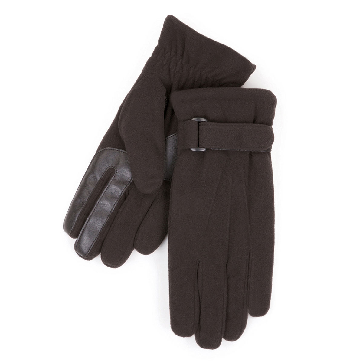 Isotoner Mens Smartouch Fleece Gloves totes ISOTONER