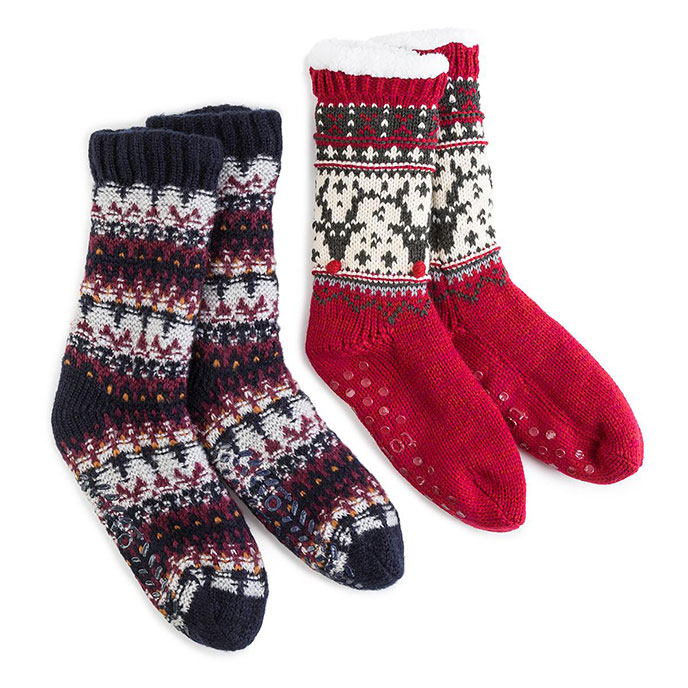 totes isotoner slipper socks