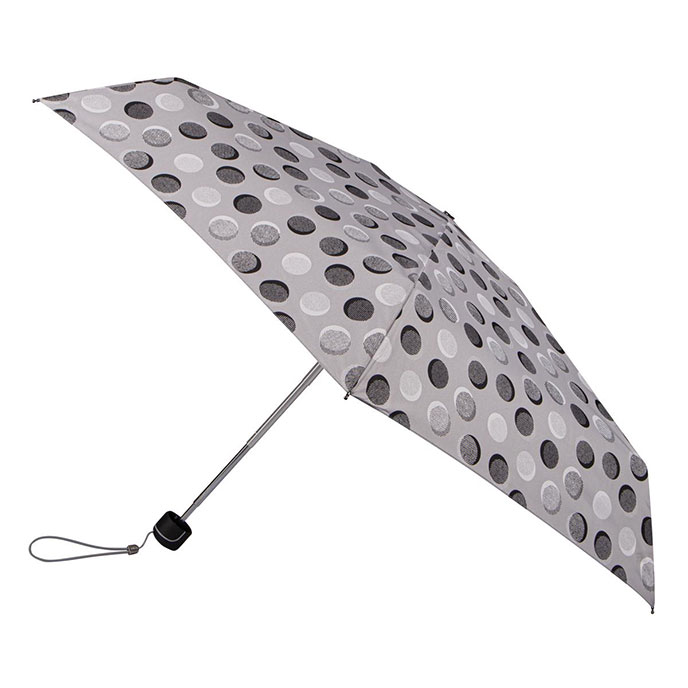 totes ECO-BRELLA® X-TRA STRONG Mini Textured Dots Print Umbrella (5 Section)