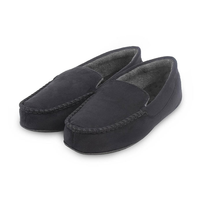 isotoner Mens Pillowstep Driving Moccasin Slippers totes ISOTONER