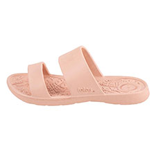 totes&#174; SOLBOUNCE  Ladies Double Strap Slide Evening Sand