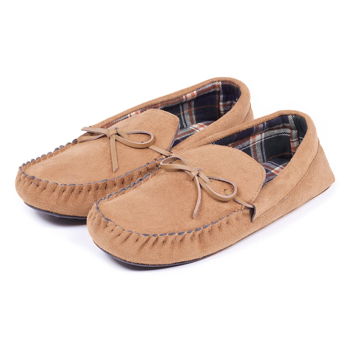 mens slippers totes mens suedette moccasin with check lining slippers ebay mens slippers totes mens suedette moccasin with check lining slippers ebay