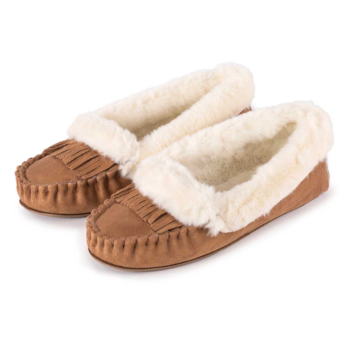 ladies moccasin slippers