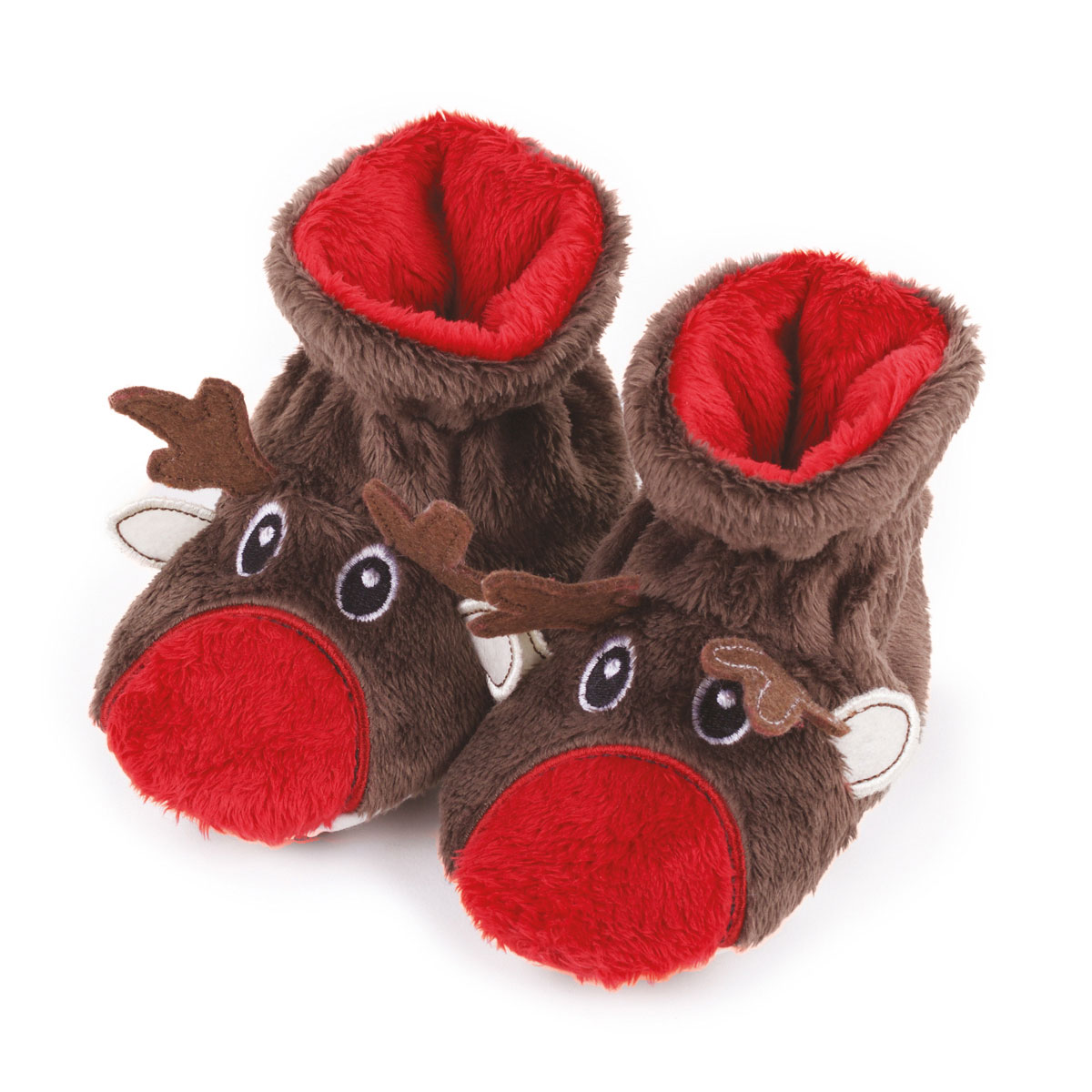 totes Unisex Reindeer Slippers totes ISOTONER