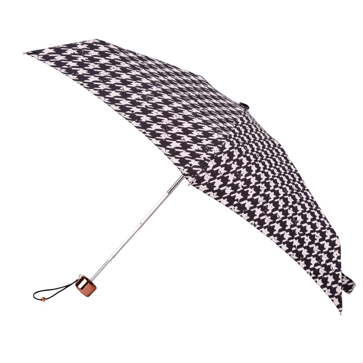 totes Thin Black & White Zebra Mini Umbrella