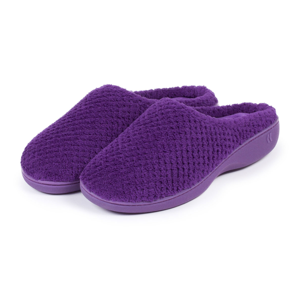 isotoner mule slippers isotoner popcorn terry mule slippers ebay isotoner mule slippers isotoner popcorn terry mule slippers ebay