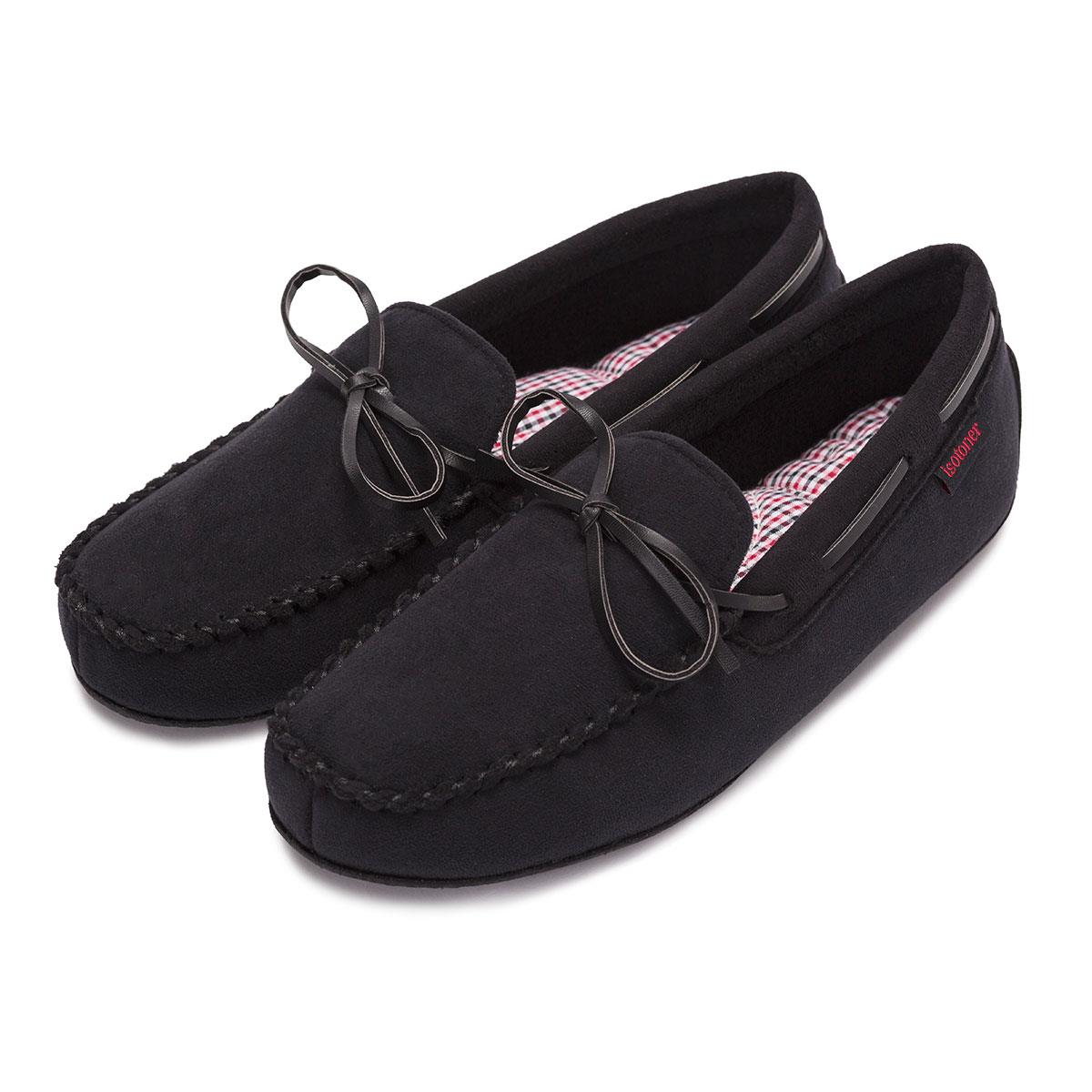 isotoner moccasin slippers