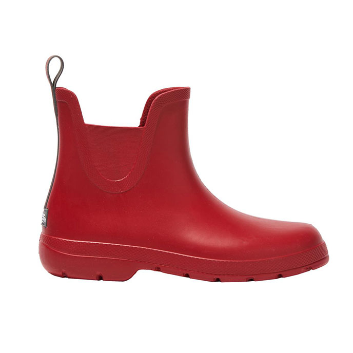 Cirrus Ladies Chelsea Ankle Wellington Boot Red