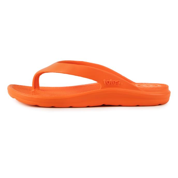 totes&#174; SOLBOUNCE Ladies Toe Post Orange