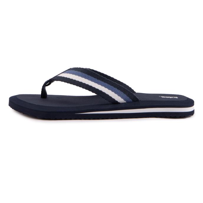 totes Mens Tape Toe Post Sandal