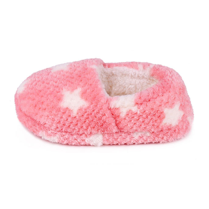 totes Childrens Fleece Full Back Slipper