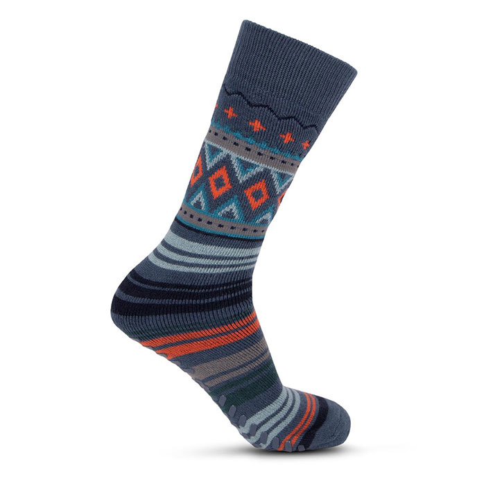 totes toasties Mens Original Slipper Sock Fairisle
