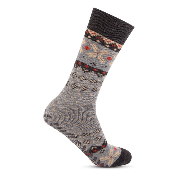 totes toasties&#174; Mens Original Novelty Slipper Socks Fairisle