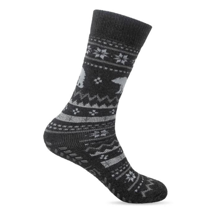 totes toasties® Mens Original Slipper Socks Polar Bear