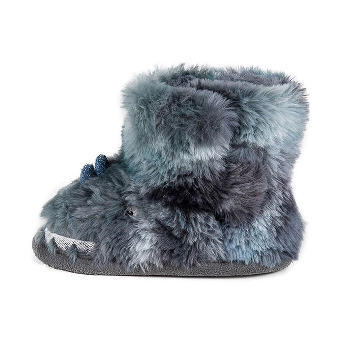 Winter House Boots in Leather & Felt for Children – Earthingmoccasins