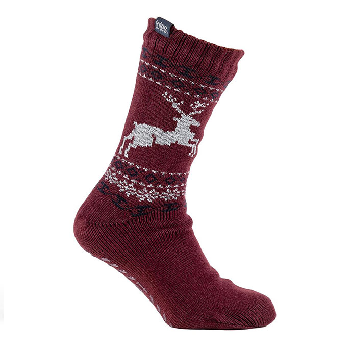 Mens Slipper Socks totes ISOTONER