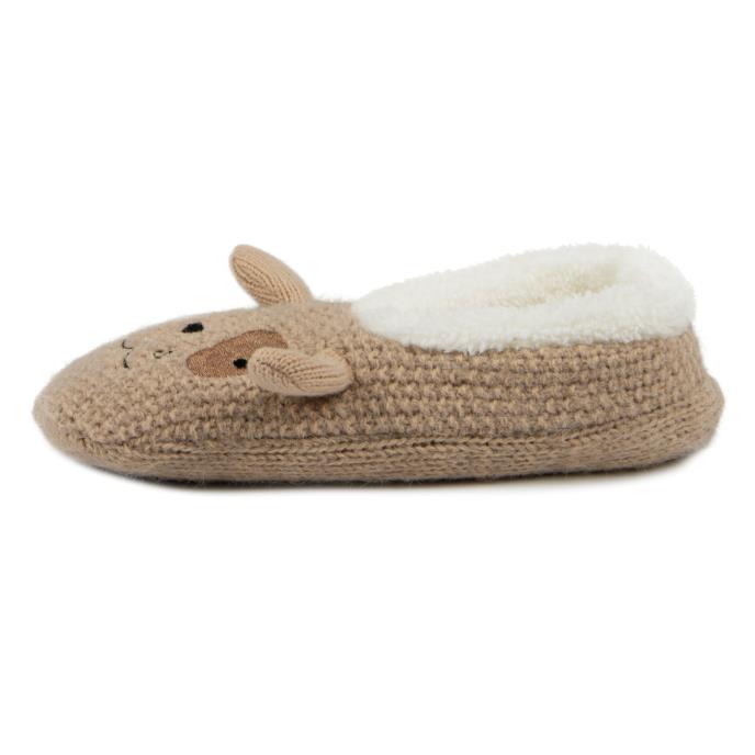 totes Ladies Novelty Footsies Dog