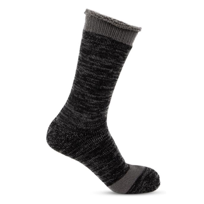 totes Mens 3.0 TOG Brushed Inside Thermal Socks Black