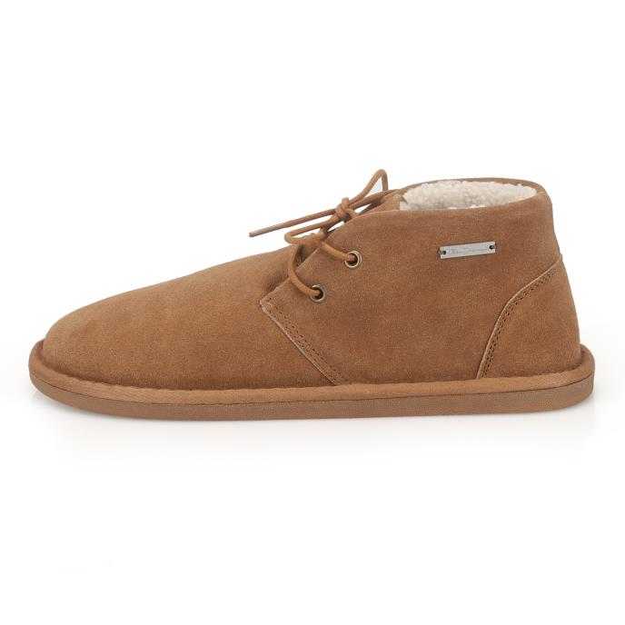 Ben Sherman® Suede Lace Boot Tan