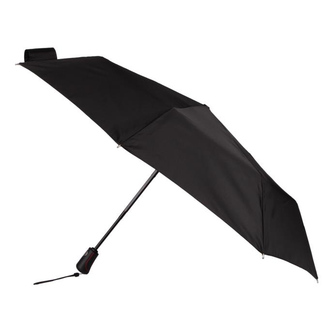 totes ECO-BRELLA® Xtra Strong Auto Open / Close - Plain Black