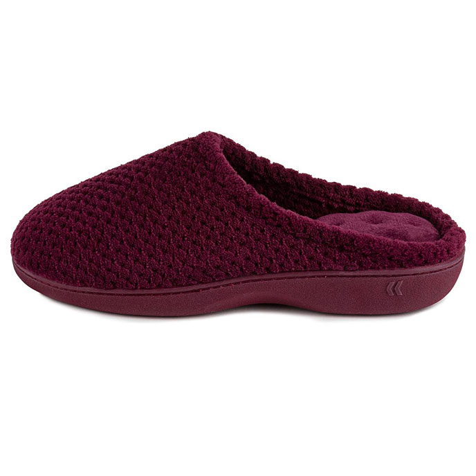 isotoner popcorn mule slippers