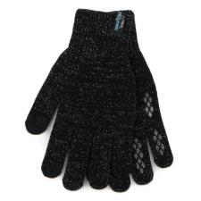 totes Ladies Stretch Knitted SmarTouch Gloves Black Sparkle