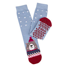 totes toasties Ladies Single Original Slipper Socks Bear