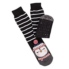 totes toasties Ladies Single Original Slipper Socks Penguin