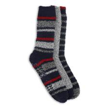 totes® Mens 3 Pack Supersoft Cosy Socks Navy Mix