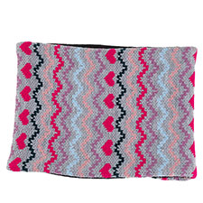 totes Girls Knitted Snood Pink Mix