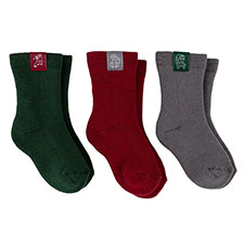 totes Boys Triple Pack Cotton Terry Socks