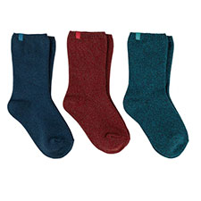 totes Boys Triple Pack Cotton Ankle Socks