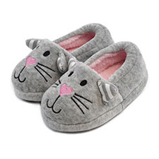totes Kids Novelty Cat Slippers