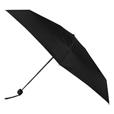 totes ECO-BRELLA&#174; Miniflat Thin Black