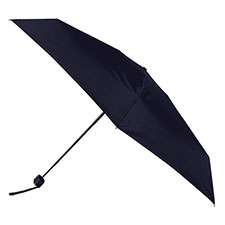 totes ECO-BRELLA&#174; Miniflat Thin Navy (5 Section)