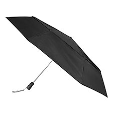 totes ECO-BRELLA&#174; X-TRA STRONG Auto Open/Close Big Top Golf Size Double Canopy Umbrella Black