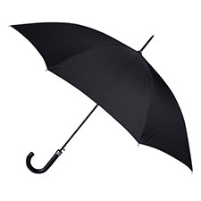 totes&#174; Auto Walker Leatherette Crook Plain Black 
