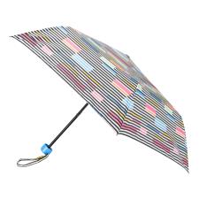 totes&#174; Supermini Colour Block Stripe Print Umbrella ( 3 Section )