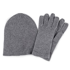 totes Ladies Cashmere Blend Hat &amp; Glove Gift Set