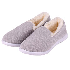 Isotoner Ladies iso-flex Herringbone Full Back Slipper