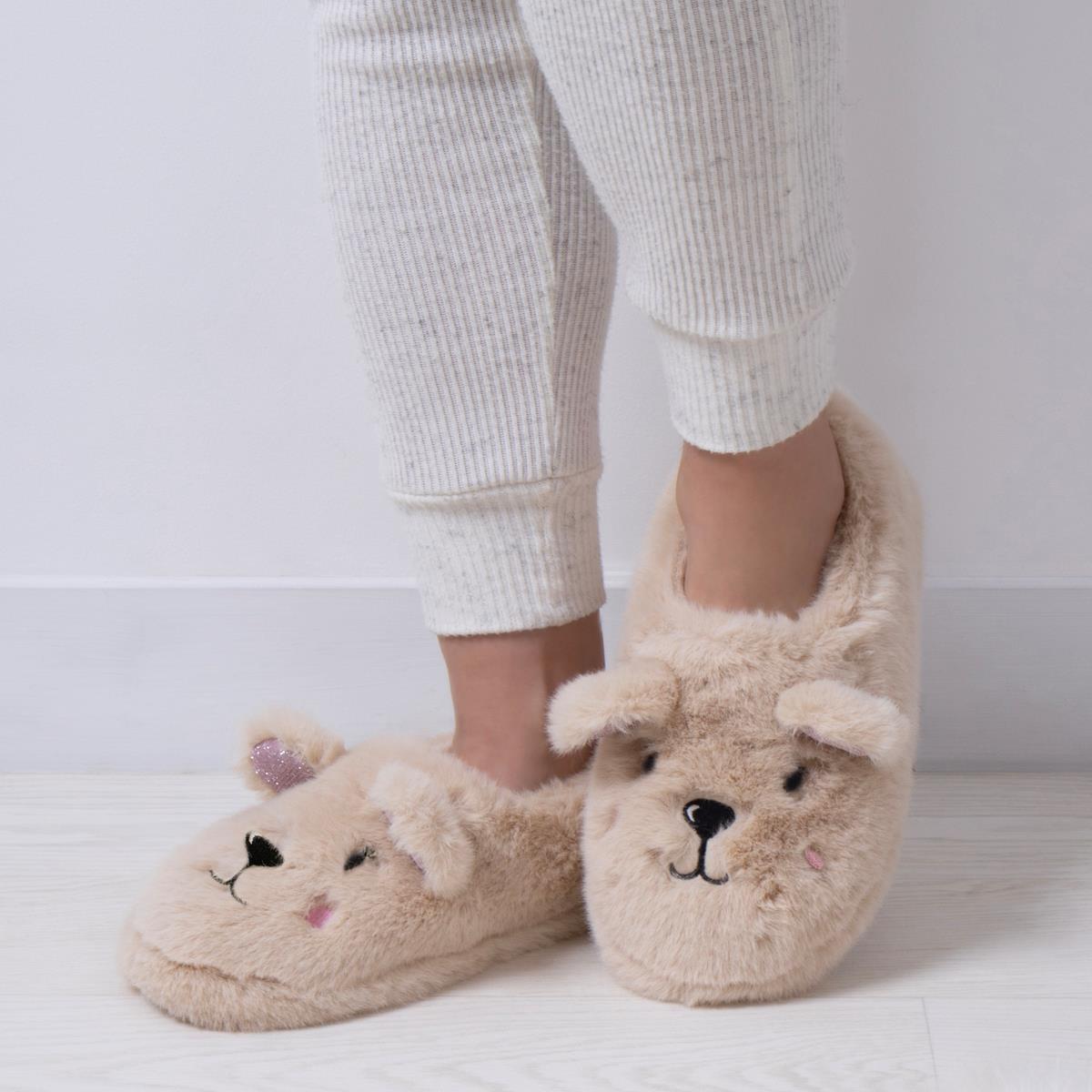 totes Ladies Novelty Full Back Slipper totes ISOTONER