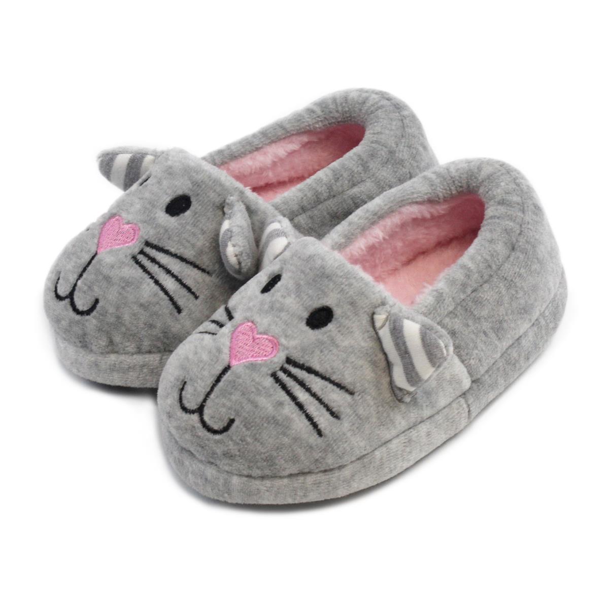 ladies cat slippers