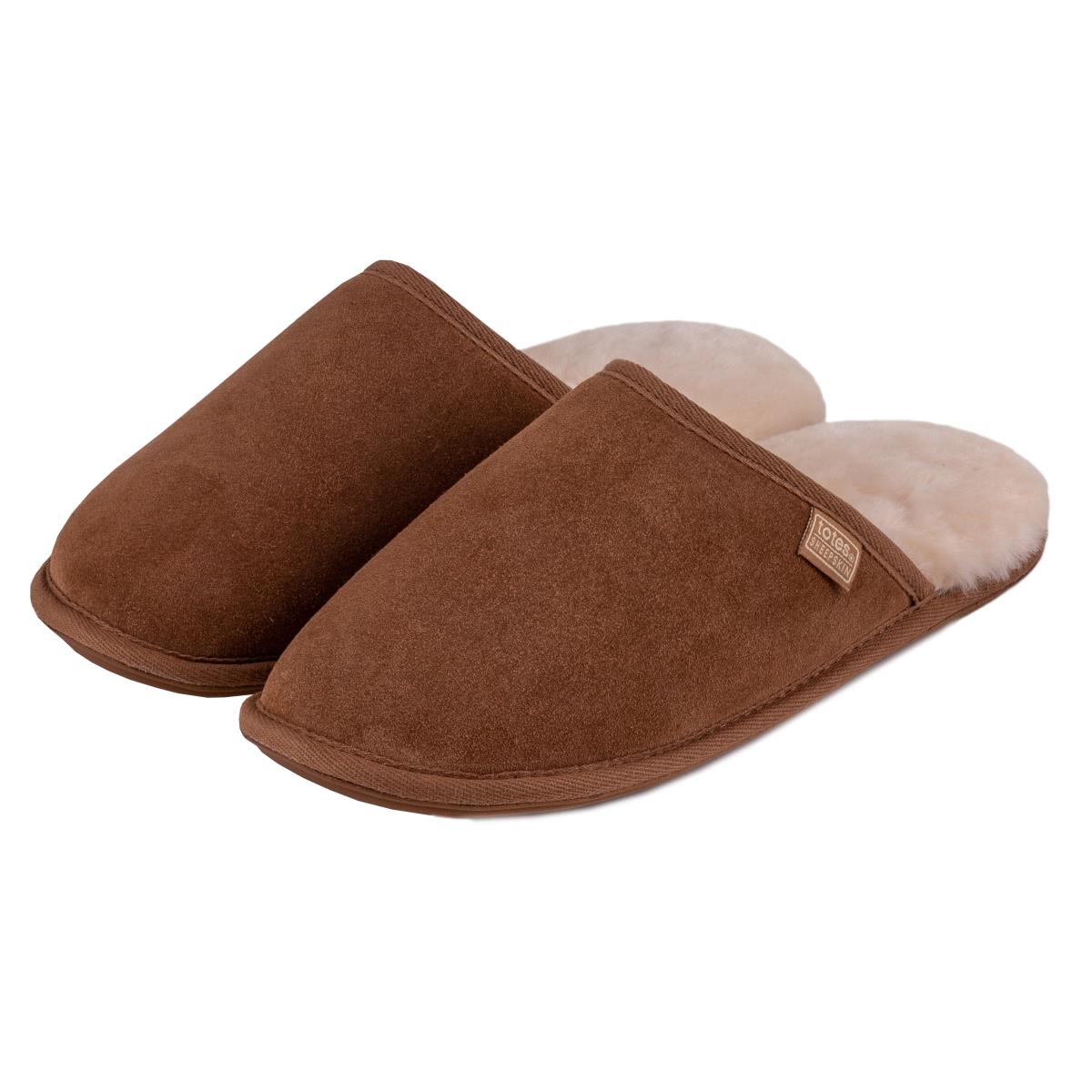 mens sheepskin mule slippers