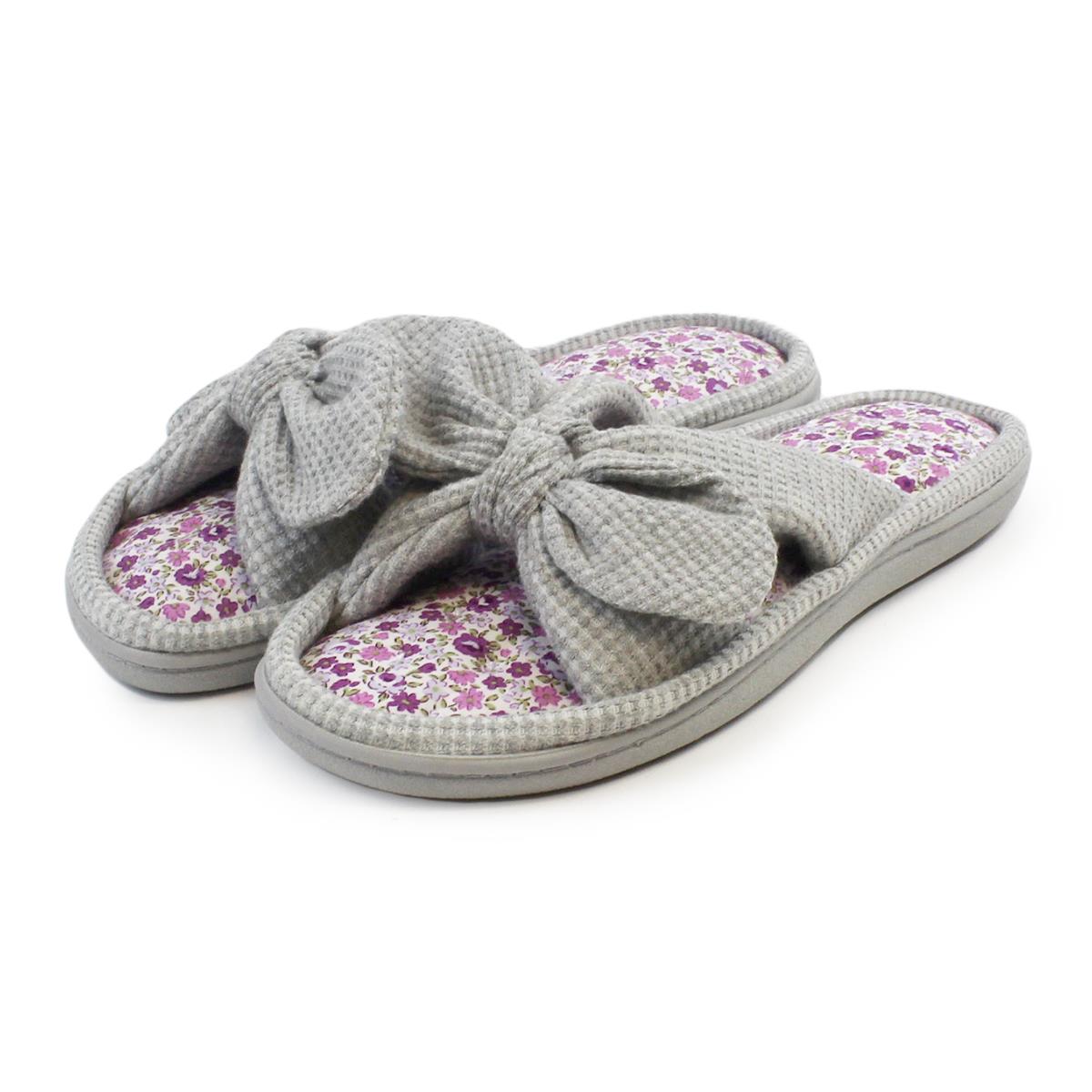 totes isotoner slippers uk isotoner waffle knot front open toe slippers totes isotoner slippers uk isotoner waffle knot front open toe slippers