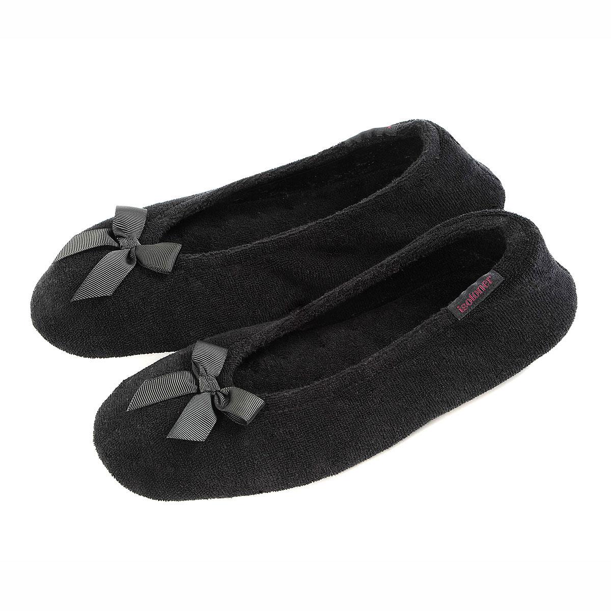 Isotoner Ladies Terry Ballerina Slippers | totes ISOTONER